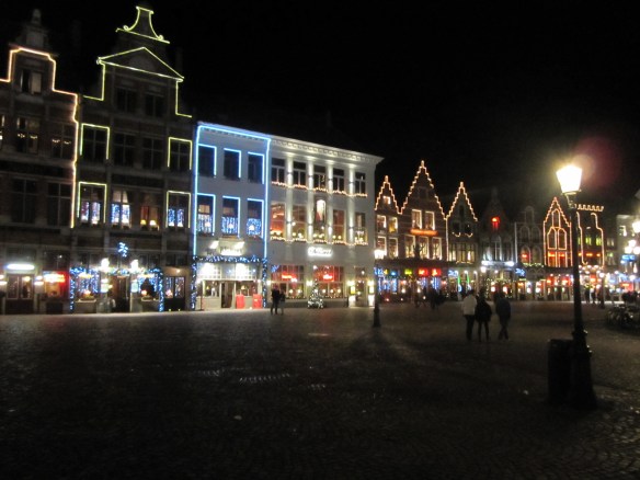 Brugge all lit up!