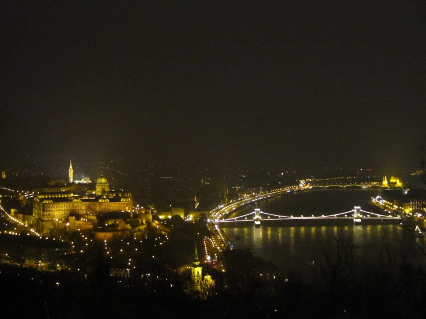 View from Gellert Hill